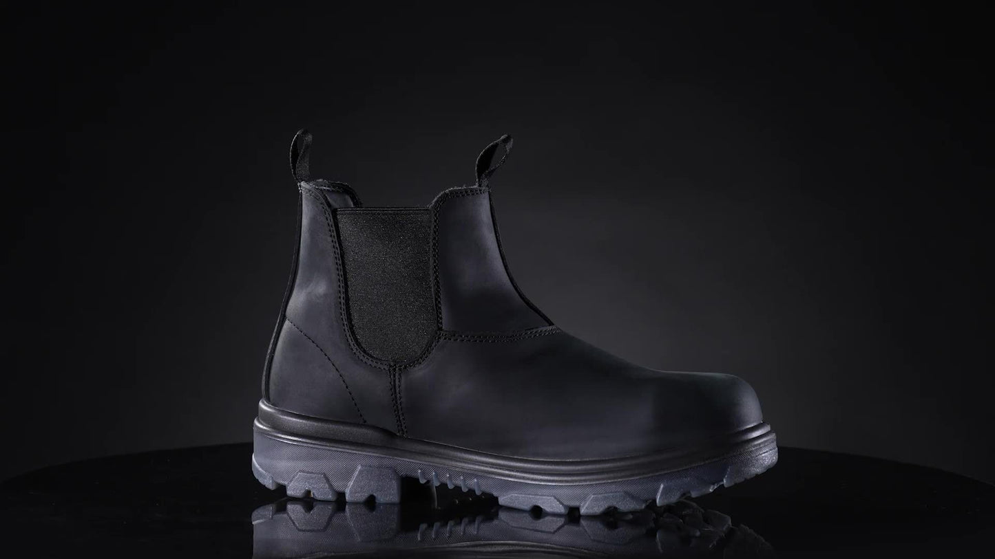Slip On Chelsea Work Boots