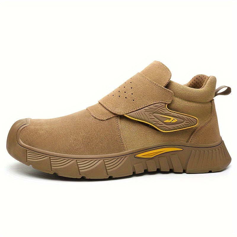 Men's Steel Toe Work Boots - Strap-On