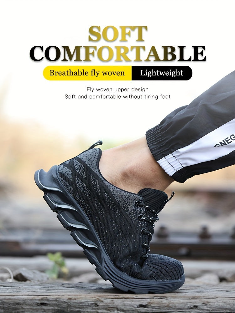 Steel Toe Safety Sneakers Durable No-Slip