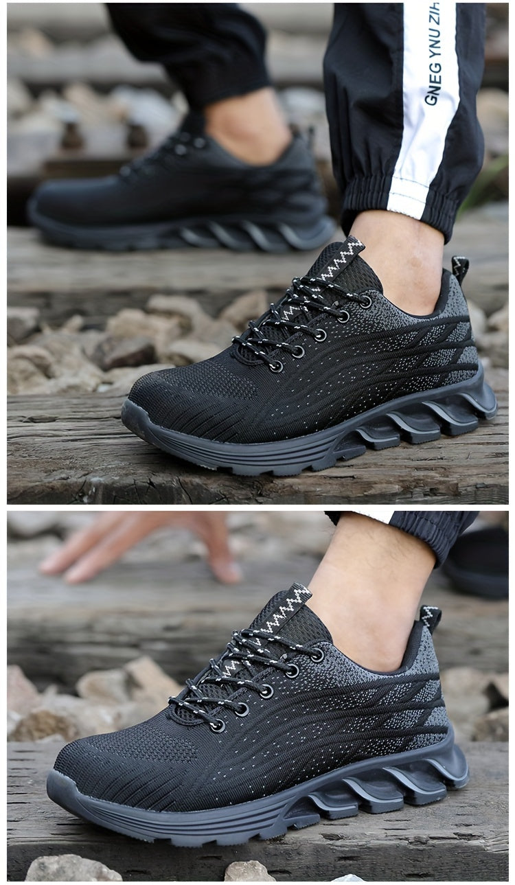 Steel Toe Safety Sneakers Durable No-Slip