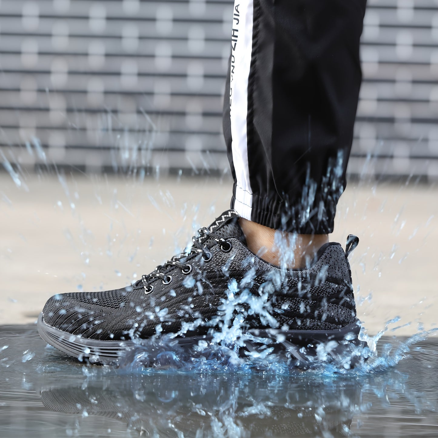 Steel Toe Safety Sneakers Durable No-Slip