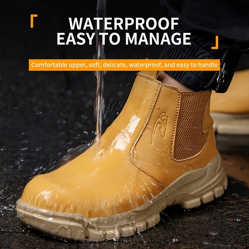 Slip-On Steel Toe Mesh Boots / Shoes