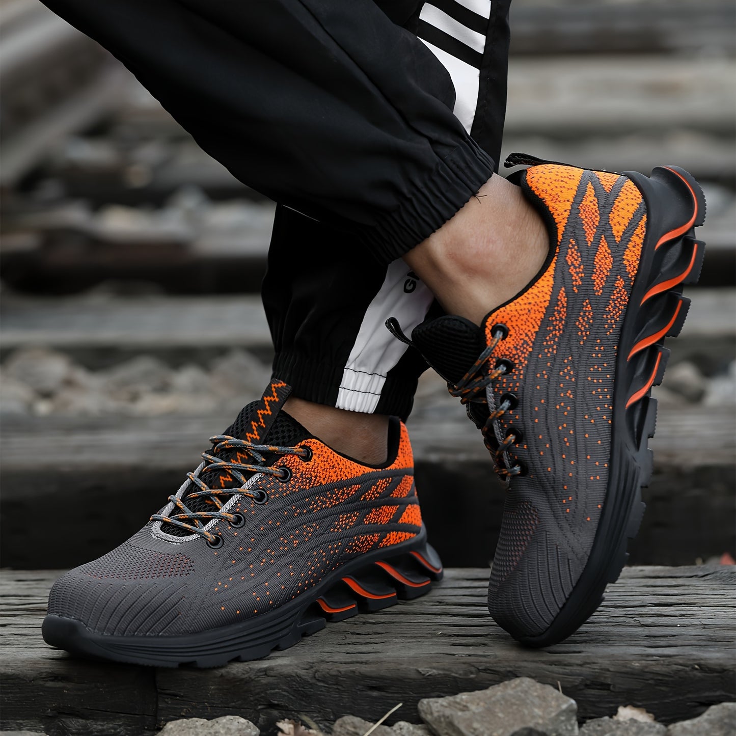 Steel Toe Safety Sneakers Durable No-Slip