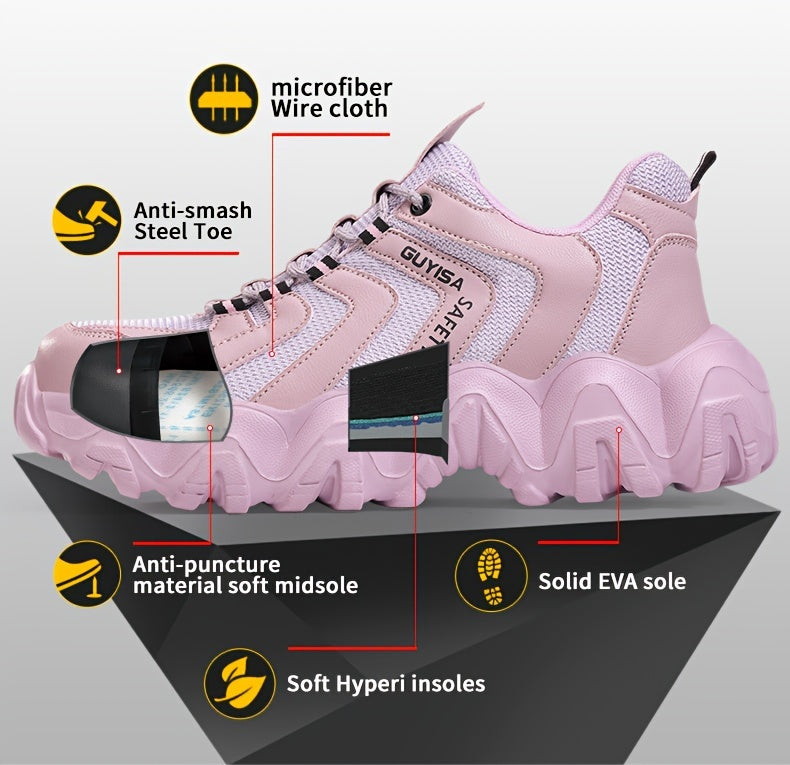 Womens Lightweight Steel Toe Work Shoes