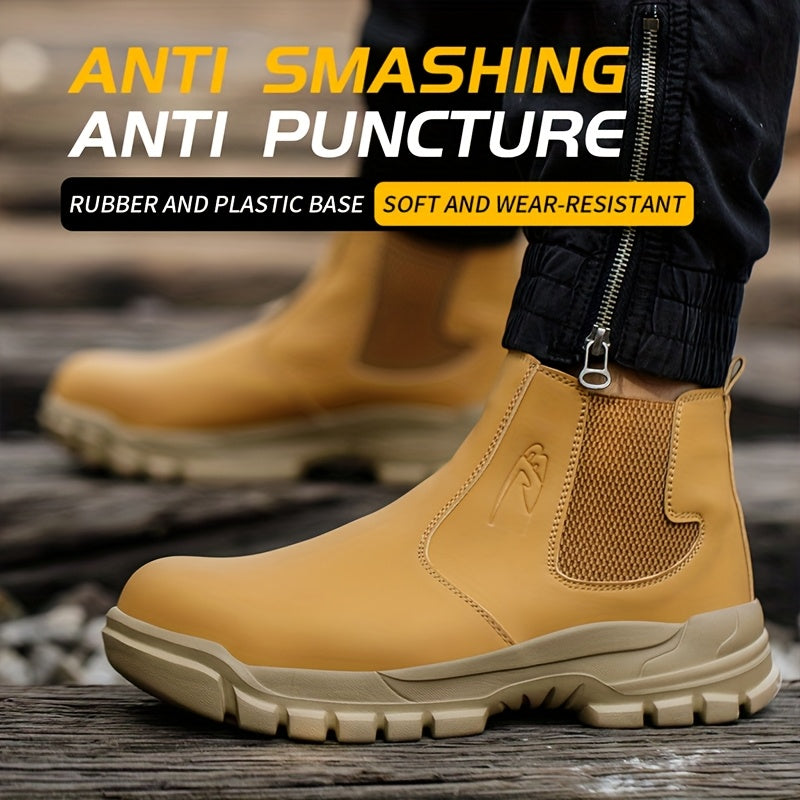 Slip-On Steel Toe Mesh Boots / Shoes