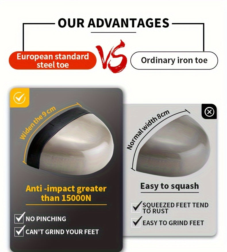 Womens Lightweight Steel Toe Work Shoes