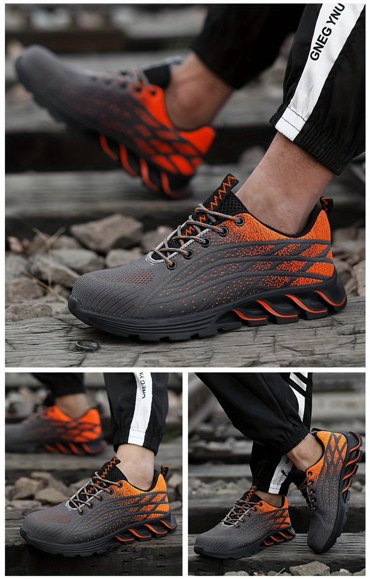 Steel Toe Safety Sneakers Durable No-Slip