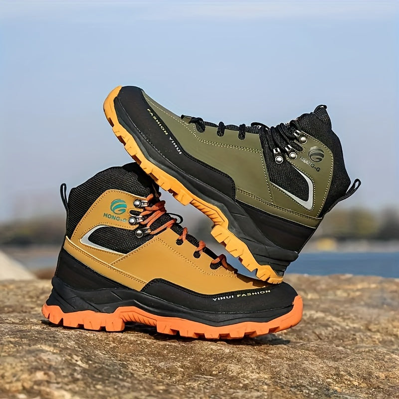 Men's High Top Stylish Steel Toe Work Boots / Shoes