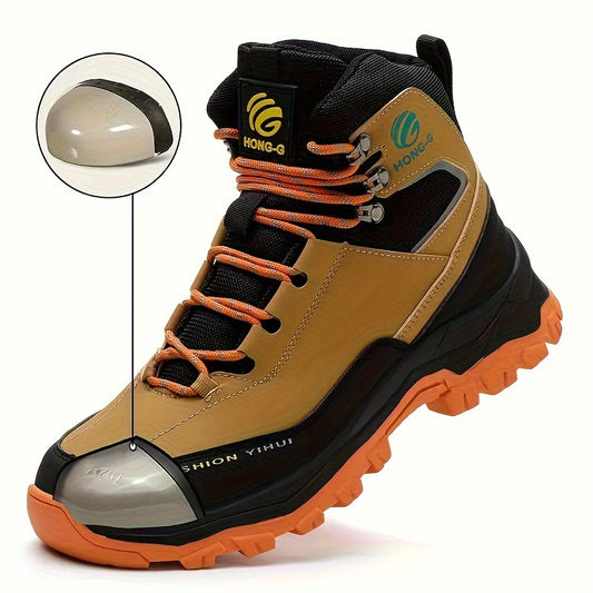 Men's High Top Stylish Steel Toe Work Boots / Shoes