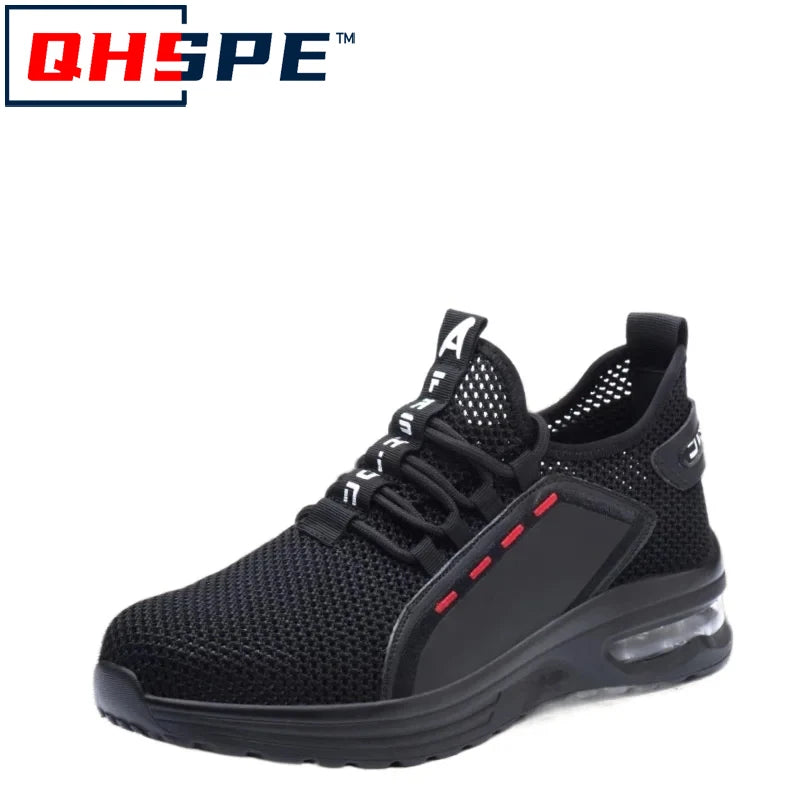 Work Sneakers Steel Toe Shoes Men Safety Shoes