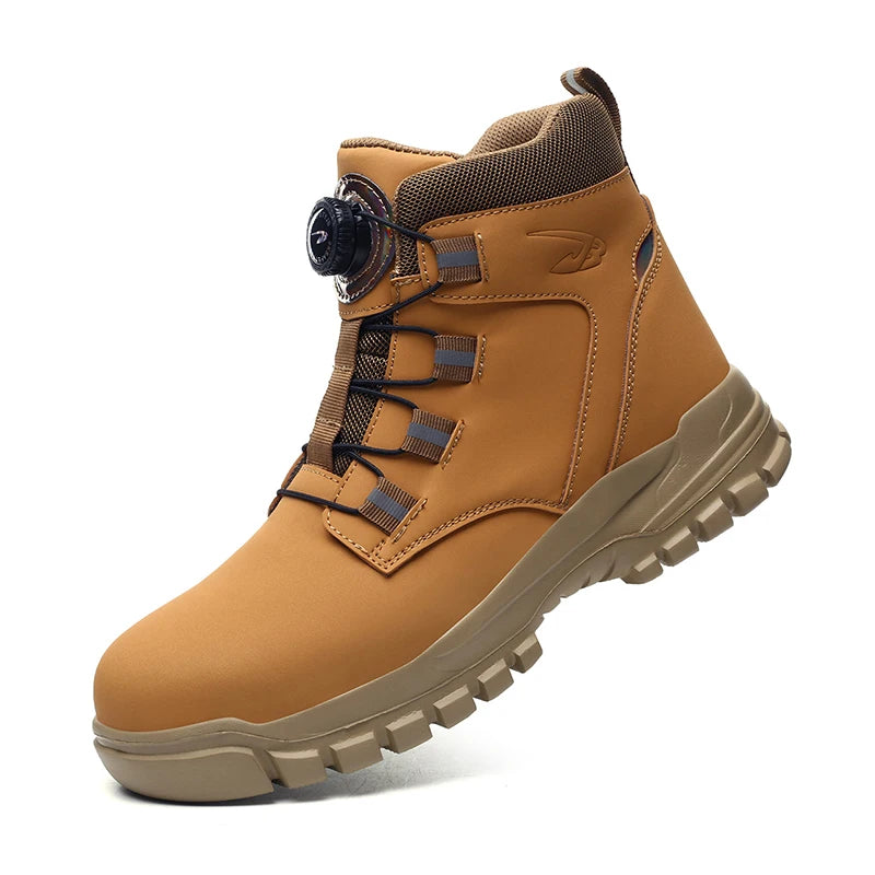 Steel Toe, Slip On Work Boots  M/F