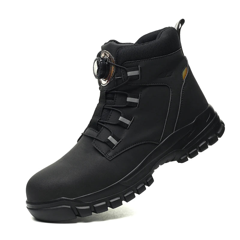 Steel Toe, Slip On Work Boots  M/F