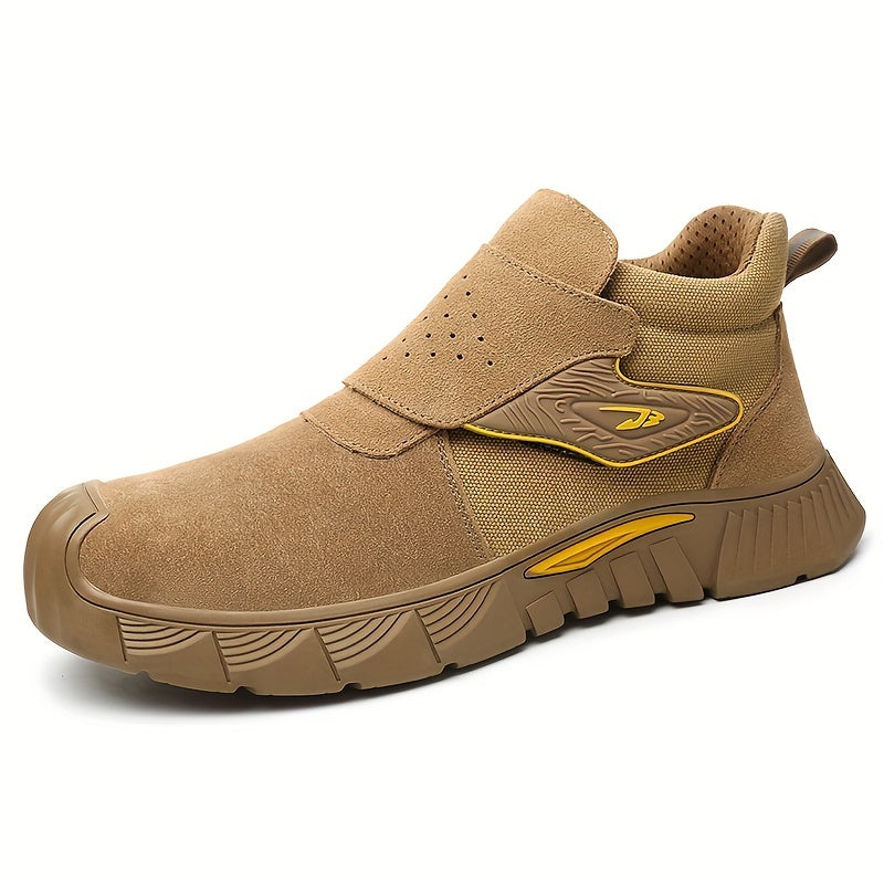 Men's Steel Toe Work Boots - Strap-On