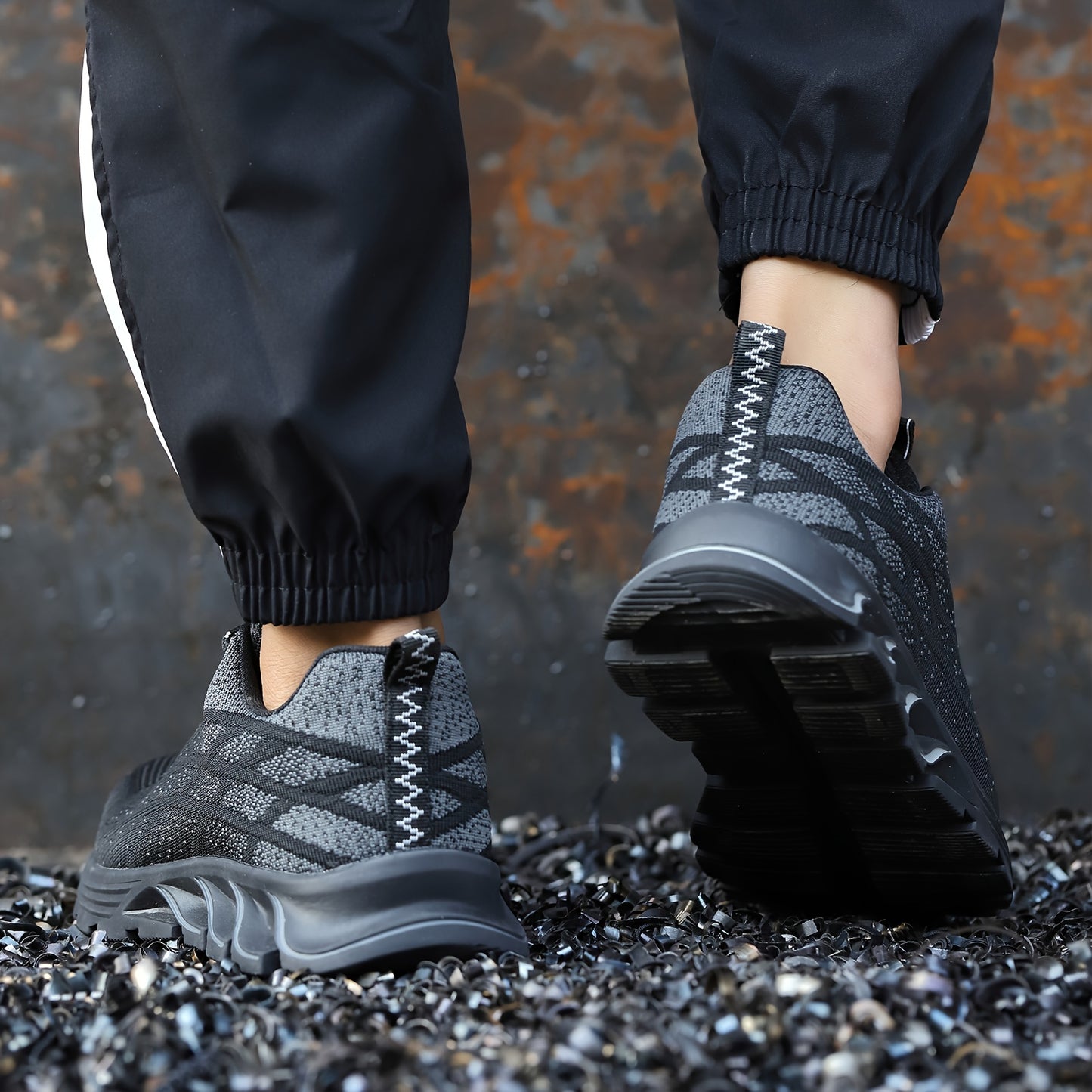 Steel Toe Safety Sneakers Durable No-Slip