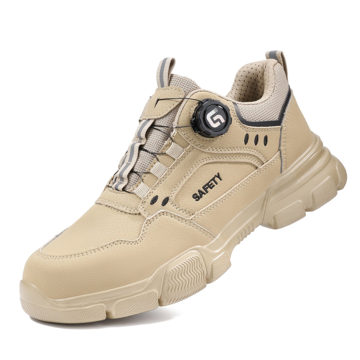 Mens Steel Toe Binder Laces Work Boots / Shoes