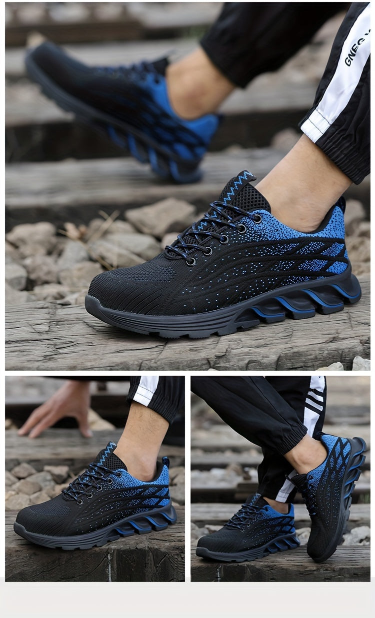 Steel Toe Safety Sneakers Durable No-Slip
