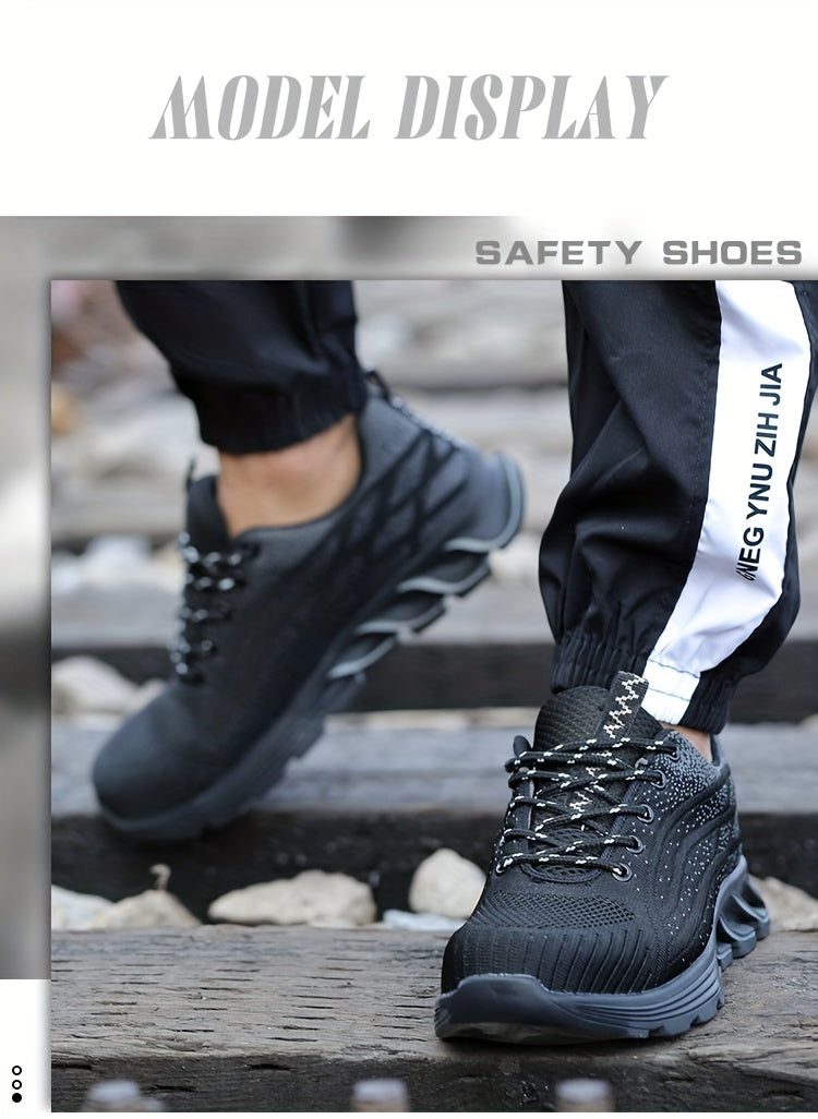 Steel Toe Safety Sneakers Durable No-Slip