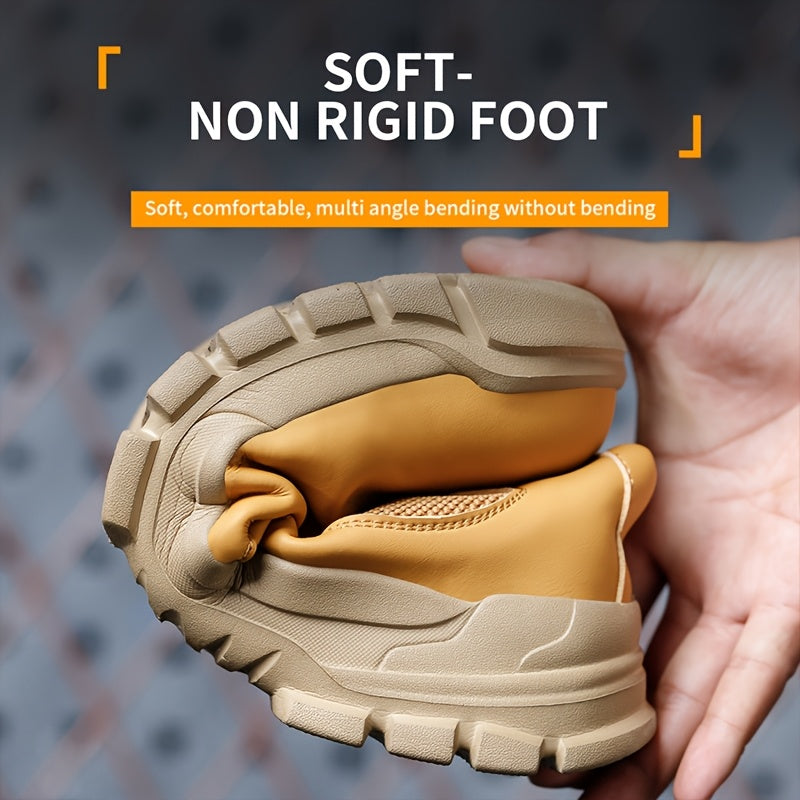 Slip-On Steel Toe Mesh Boots / Shoes