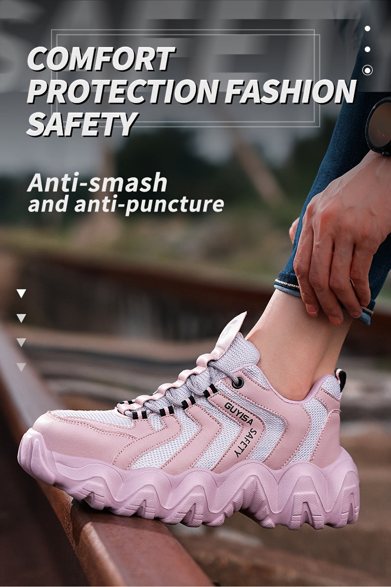 Womens Lightweight Steel Toe Work Shoes