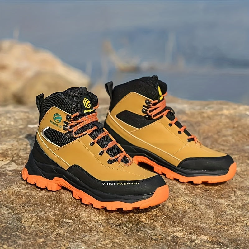 Men's High Top Stylish Steel Toe Work Boots / Shoes