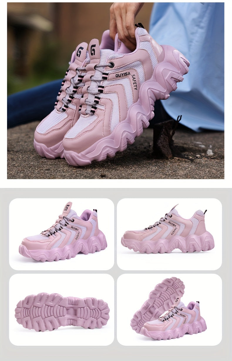 Womens Lightweight Steel Toe Work Shoes
