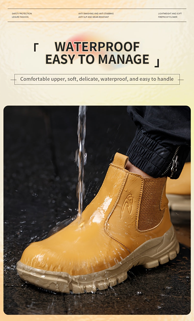 Slip-On Steel Toe Mesh Boots / Shoes